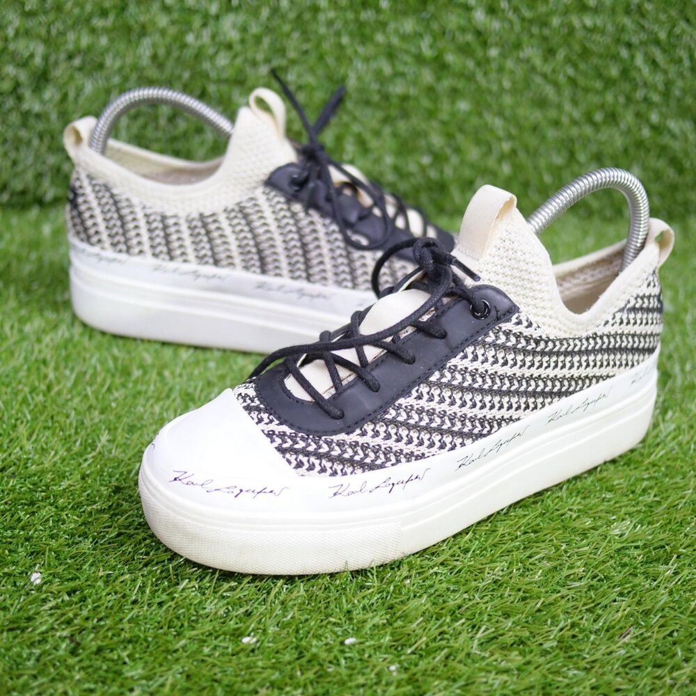 Karl Lagerfeld Paris Cona Platform Sneakers – Women's Size 8